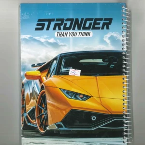 دفتر هارد كفر طويل 2 مواد ( أشكال متعددة) 