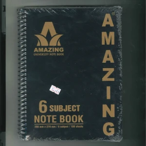 دفتر اميزنغ قصير - 6 مواد (الوان متعددة )