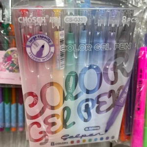 اقلام حبر جل ( شوش - مميز بكمية الحبر بداخله) خط رفيع