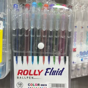 اقلام حبر روز او رولي ( 10 لون )