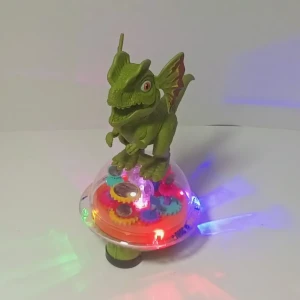 لعبة متحركة عجال مع أضواء وصوت شكل مميز