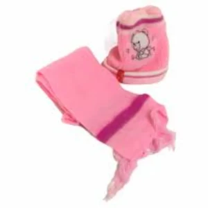 لفحة مع طاقية اطفال بناتي