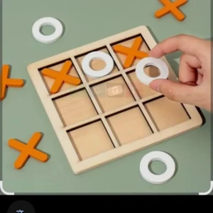 لعبة X/O  حجم وسط  ( خشب)