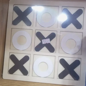 لعبة X/O كبيرة ( خشب)