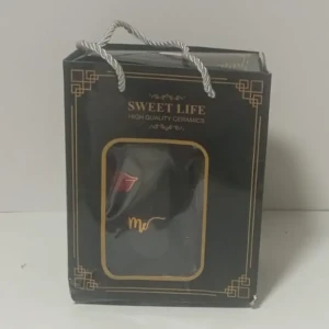 هدية كوب فخم أسود كبير