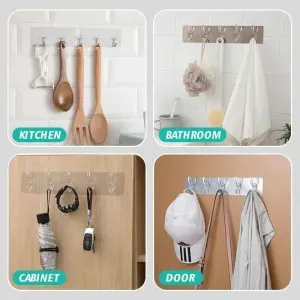 شماعه هوك شفافه مرنه