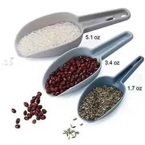 طقم جاروف دراي فود وجميع البقوليات والدقيق 