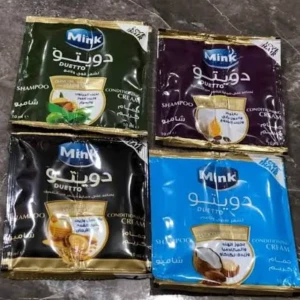 مينك دويتو شامبو + شاور اكياس ثوم