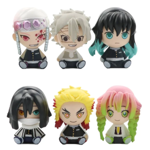 Ensemble de 6 figurines Anime Demon Slayer