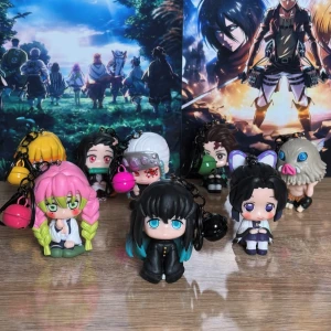 Figurine demon slayer 8 pièces 