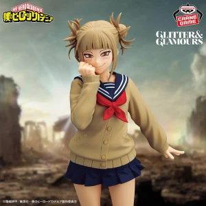 Original Bandai Anime Figure Cross my body Himiko Toga OCHACO URA