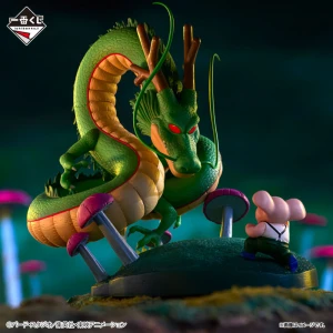 Figurine Oolong &amp; Shenron (B) Ichiban Kuji Dragon Ball Dragon His
