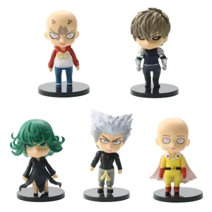 Figuras Saitama One Punch Man Set Por 5 Unidades