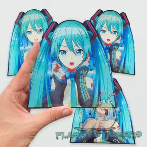 Stikers 3D miku
