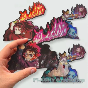 Stikers 3D tanjiro&amp;youritchi