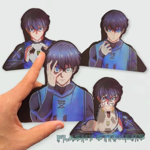 Stikers 3D blue lock