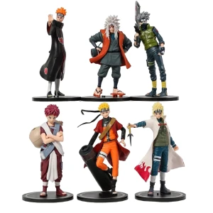 Pack figurine naruto 6 pièces 