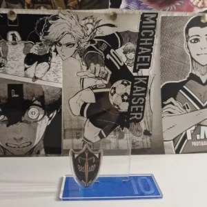 2D Figurine Stand kaiser blue lock original 