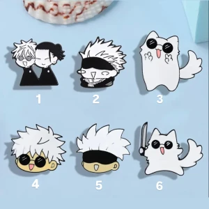Broche Jujutsu Kaisen Épinglette Émaillée