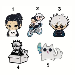 Broche Jujutsu Kaisen Épinglette Émaillée