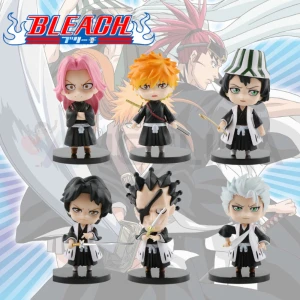 Pack 6 pièces mini figurines 