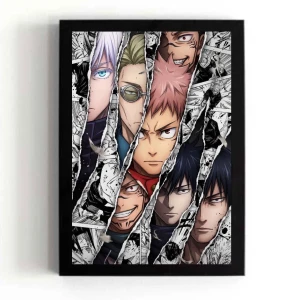 Cader jujutsu kaisen A4