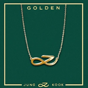 BTS-JUNGKOOK GOLDEN PENDANT NECKLACE