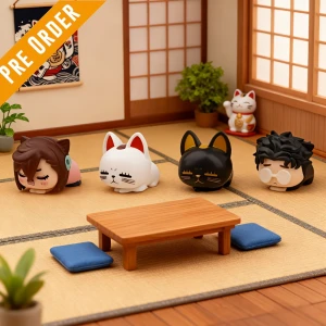 Dan dan ensemble 4 figurine original 