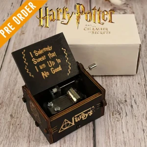 Harry Potter Theme Music Box D068 🎶 Pack Of 1 | Dark Brown