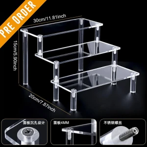 présentoir decoration mini figurines 3 étage / 4 étage 