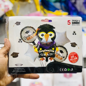 مجموعة بالونات تخرج