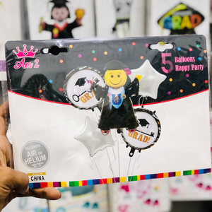 مجموعة بالونات هيليم تخرج