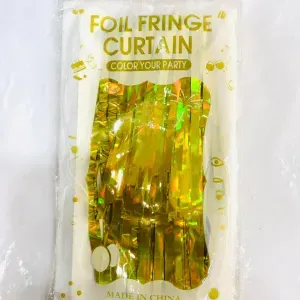 ستاير اعياد ميلاد شراشيب لون دهبي