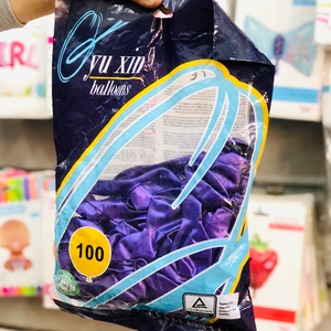 كيس بالونات ميتالك ١٠٠ بالونه