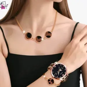 طقم ساعه واسواره وسلس 