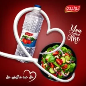 خل أبيض توليدو 1 ليتر 