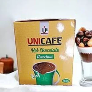 يوني كافي هوت شوكلت بالبندق