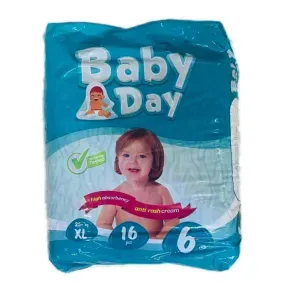 حفاضات بيبي دي رقم 6