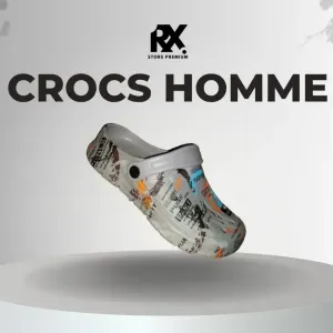 Crocs Homme Gris