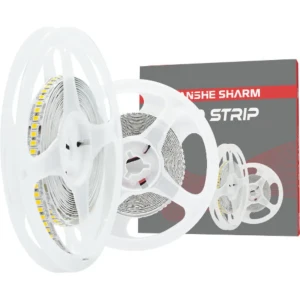 شريط ليد بروفايل W18/ V12 / LED240  أضاءة وورم طول 5متر