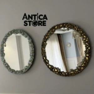 مرايه ايبوكسي قطرها 60Cm 🪞