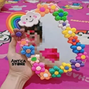 مرايه الفوم (Clay Mirror) مستطيل كبير🪞