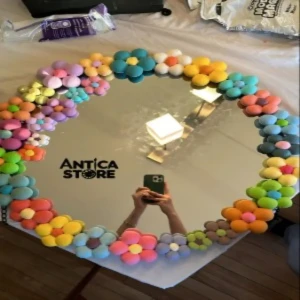 مرايه الفوم (Clay Mirror) دايره 60Cm🪞