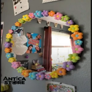 مرايه الفوم (Clay Mirror) دايره 90Cm🪞