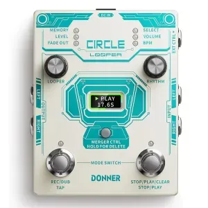 Donner Circle Looper Pedal Drum Machine