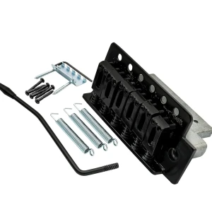  Guitar Stratocaster Tremolo Bridge bridgeبردج ترملو للسترات اسود