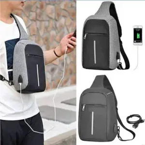 شنطة كروس ضد السرقة سوداء 