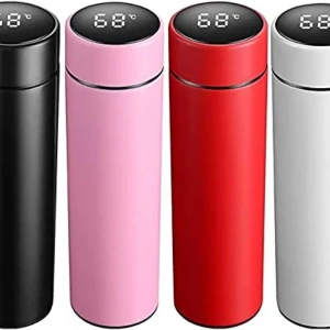 ترموس بشاشة LED لعرض درجة الحرارة حجم 500 مل
