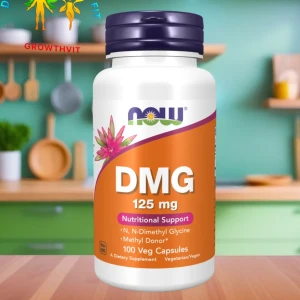 NOW Foods، DMG، 125 مجم، 100 كبسولة نباتية
