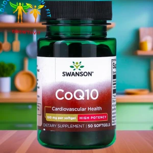 CoQ10. عالي الفعالية، 100 مجم، 50 كبسولة